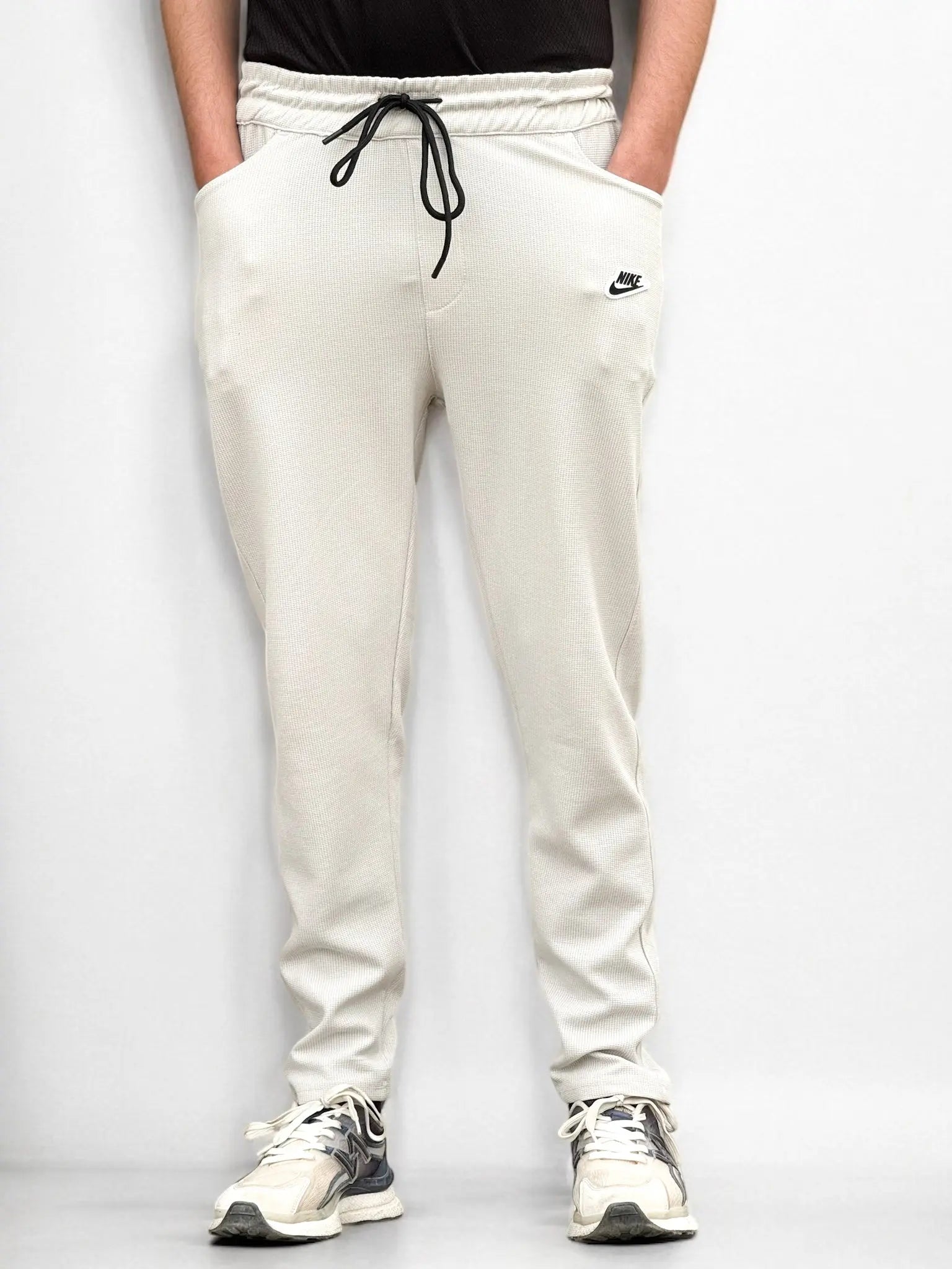 NK Half White Imported Porp Corn Fabric Trouser HUMIS Fashion Store